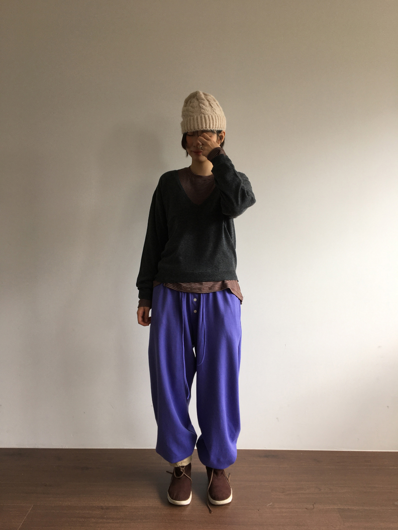 Tie Stripe Long Sleeve (2color)