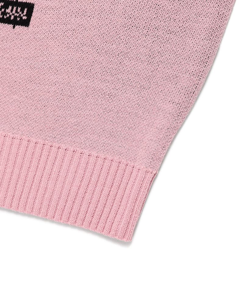 MEGA CYCLONE KNIT SWEATER PINK(CV2EFUK601A)