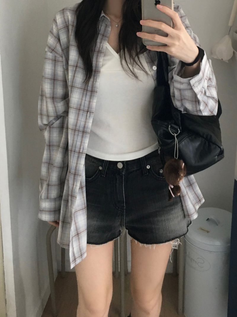 River checkered shirt (2 colors)