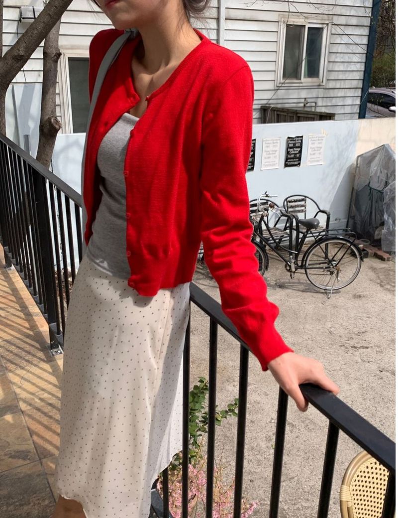 Usally V-neck cardigan