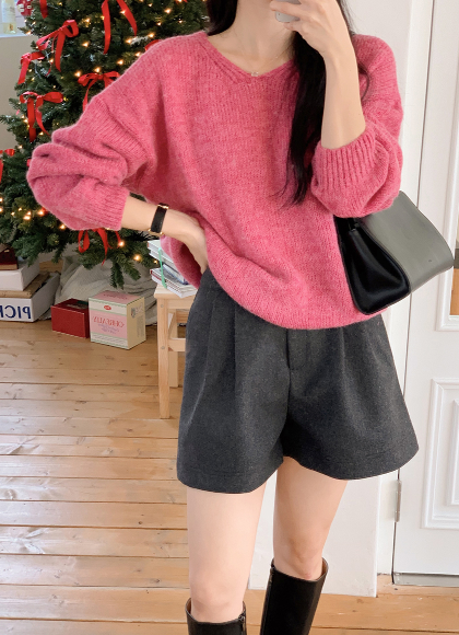 SHOPPERLAND（ショッパーランド）の「Alpaca Loose Winter Wool Knit (6color)（Tops）」