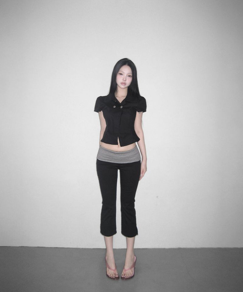 lottie open blouse (2colors)