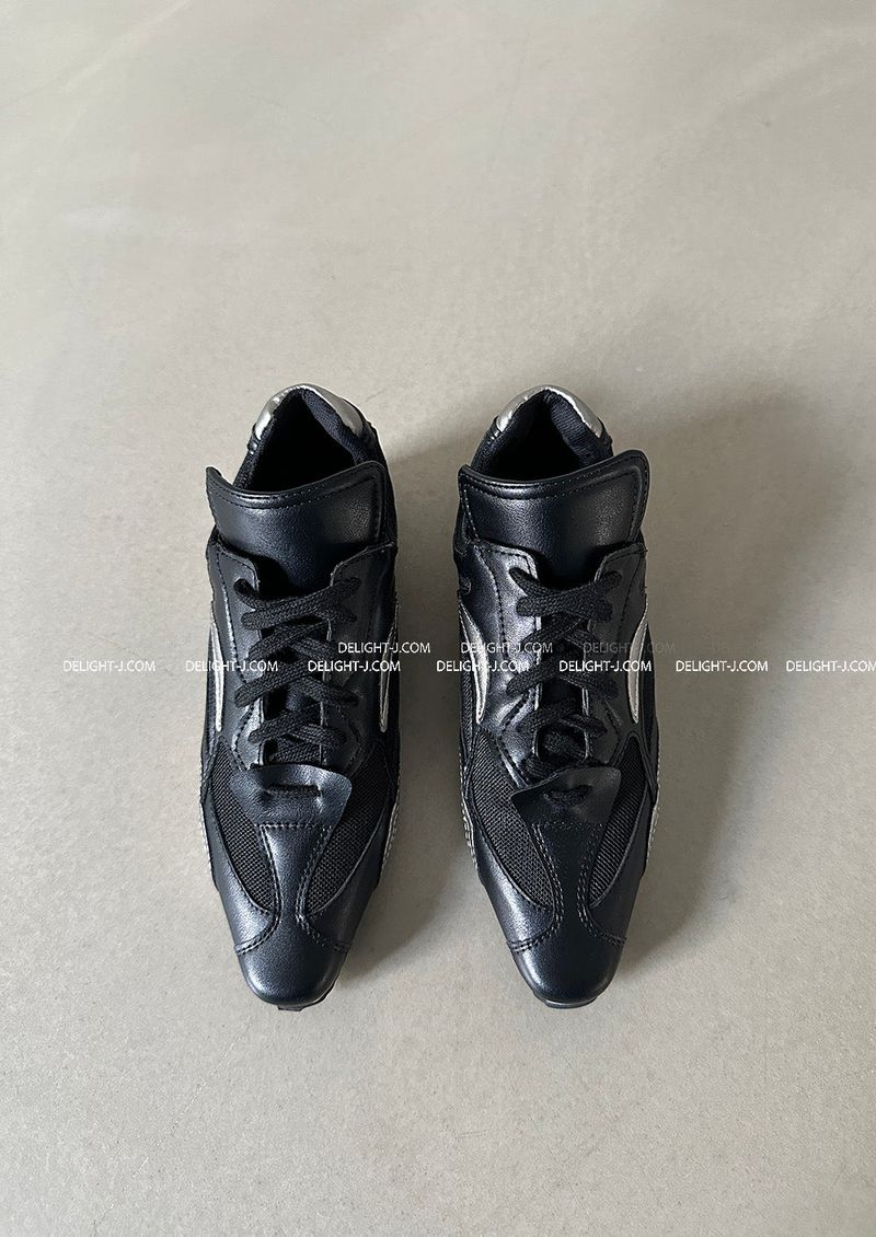 Stretto Slim Fit Wedge Sneakers