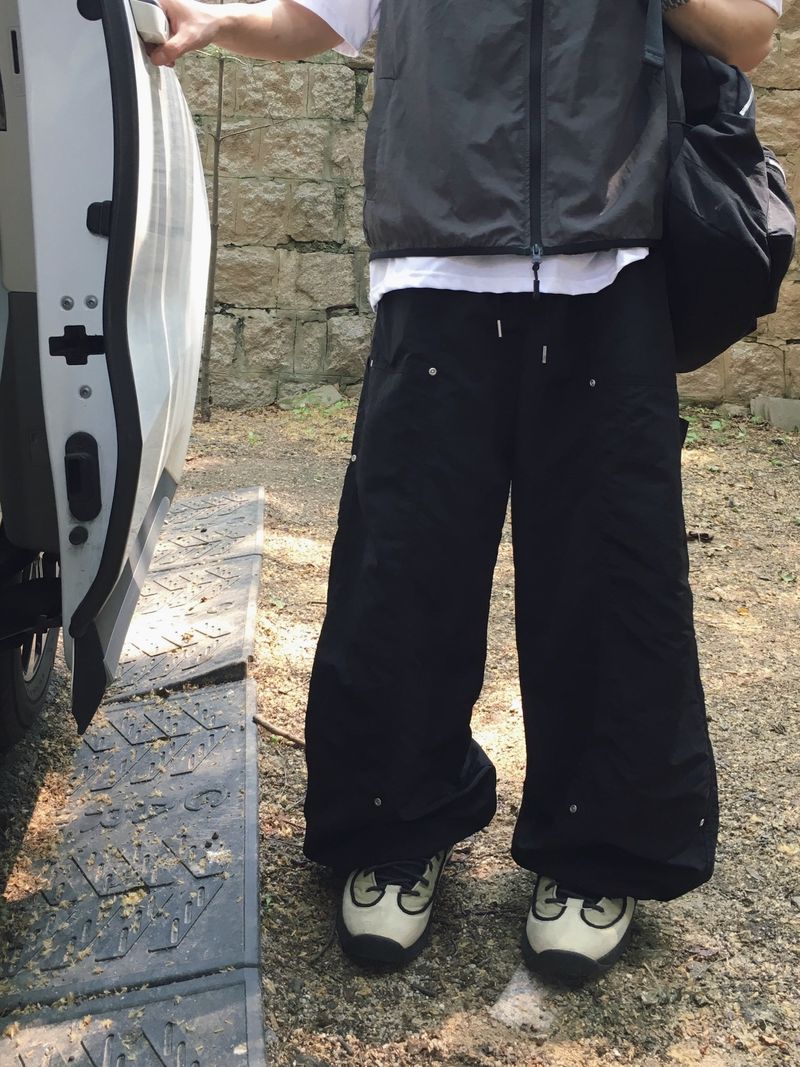 Swan Nylon Carpenter Pants 3C