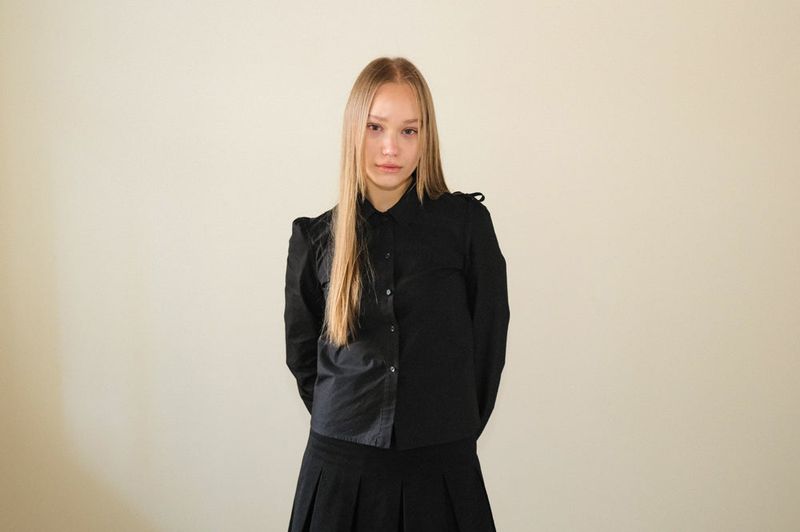 Ribbon bishop shirt