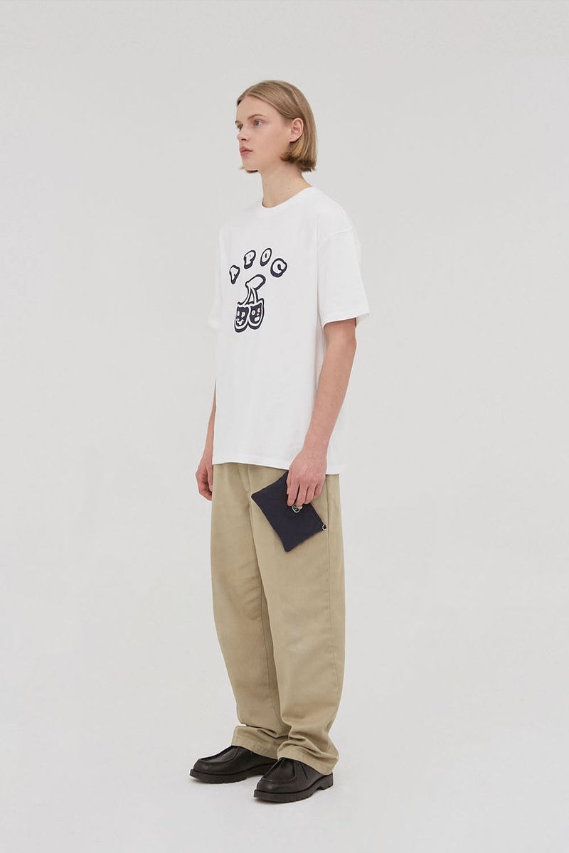 Cherry Bear Tee_White
