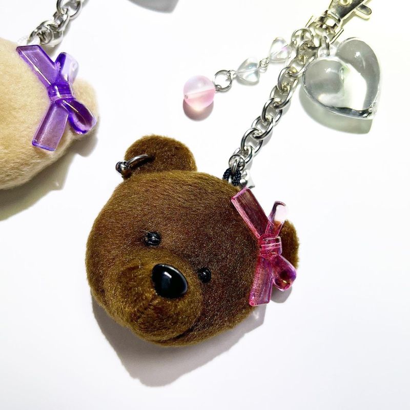 [Seventeen Jeonghan&Seungkwan] Picky bear keychain (2color)