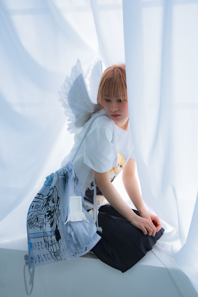 angel ipod keychain