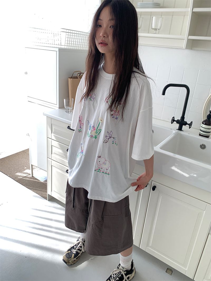 LIGHT CARGO BERMUDA PANTS (3C)