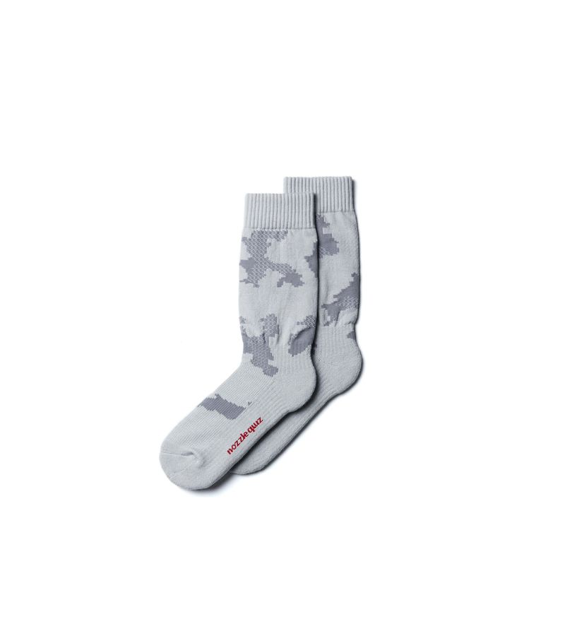 Digit No. Jacquard casual socks (4pair in)