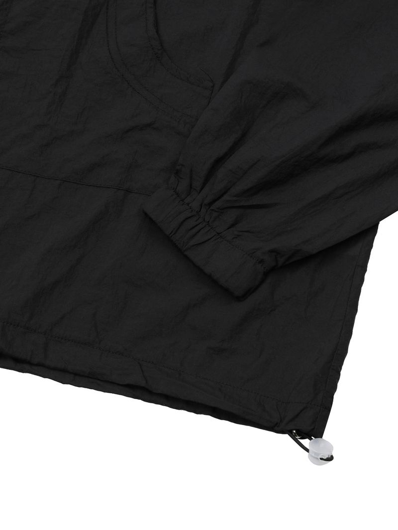 LENUA SEE-THROUGH TWO WAY WINDBREAKER (2Color)
