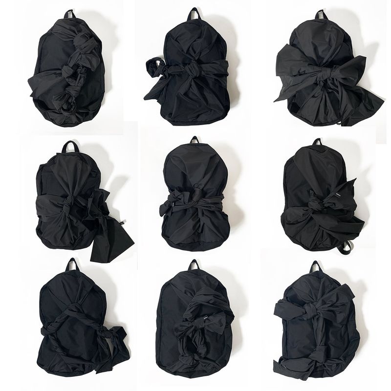 Knotted Backpack (Black)