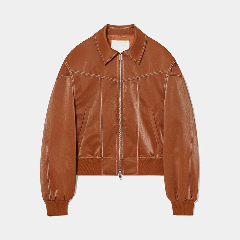 ASCLO Viper Stitch Leather Jacket (8color)
