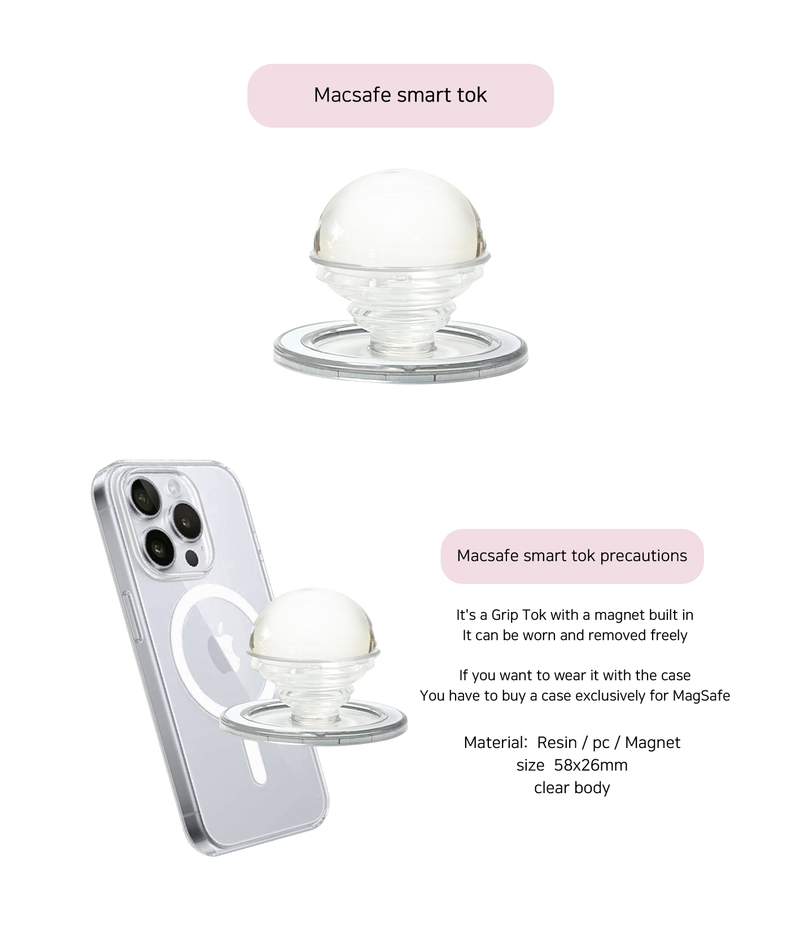 [MADE] big Bebe bear [Macsafe smarttok]