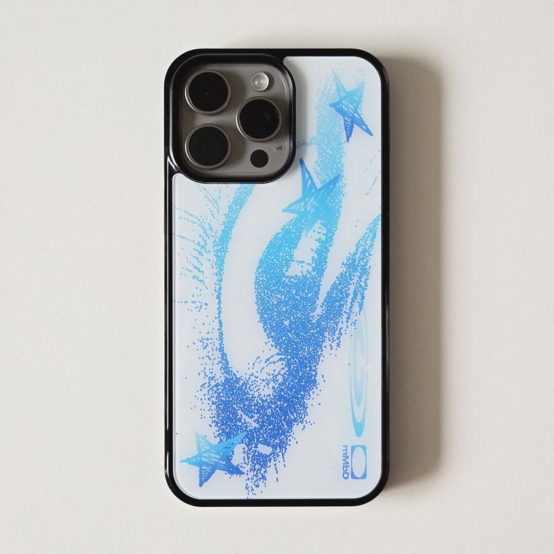 MEMORIESBOUNDARY（メモリーズバウンダリー）の「Stream of Memories : Eye Phone Case (Glass_Blue)（Smartphone Accessories）」
