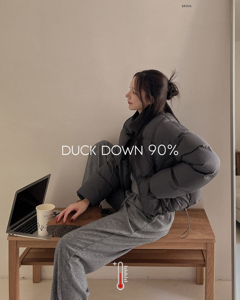 Duck down padded jumper