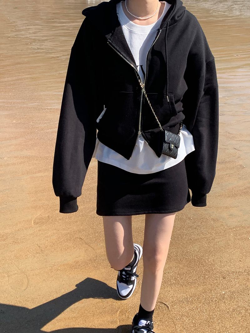 [MADE] Stern hip mini skirt
