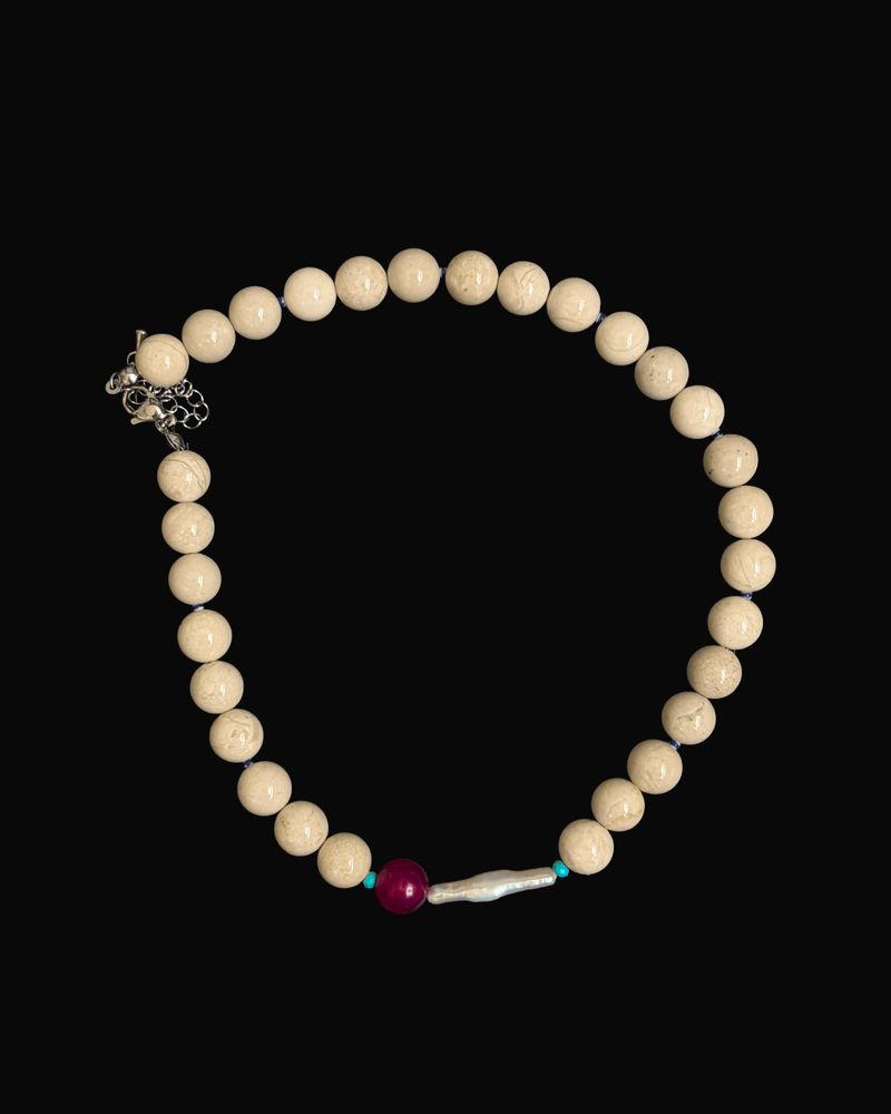 fungus(ファンガス)の「Sandy Stone Necklace(Accessories)」