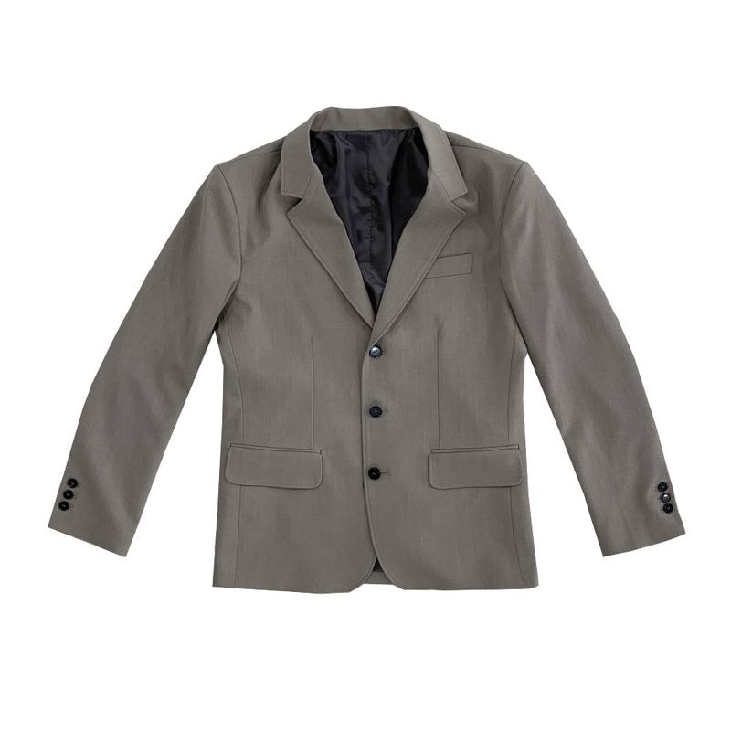 (Unisex) Button over jacket