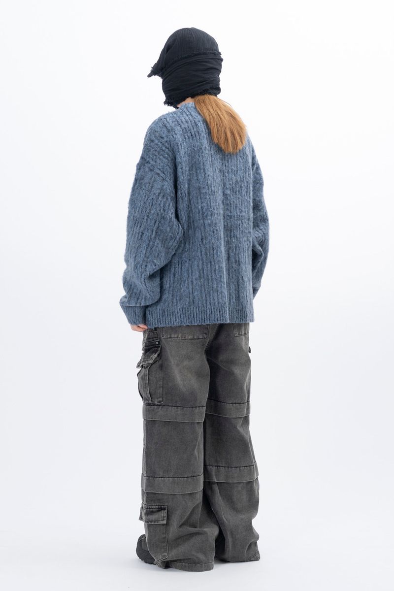 Double Layer Cargo Denim
