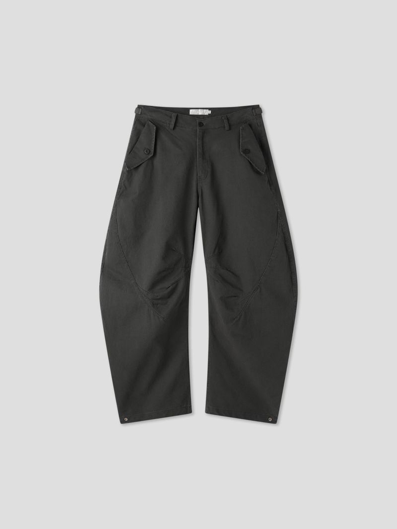 Arthur pin curved pants