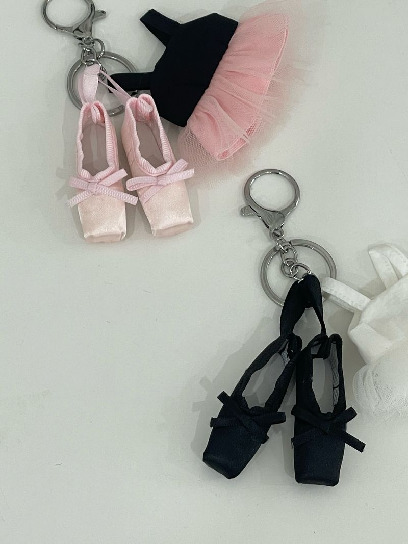 Ballet Tutu&Shoes Keyring