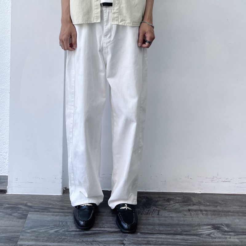 FADE MEET（フェードミート）の「Ivory White Wide Trousers（Pants）」
