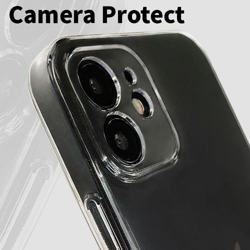 Clear Hard Slim Phone Case without discoloration