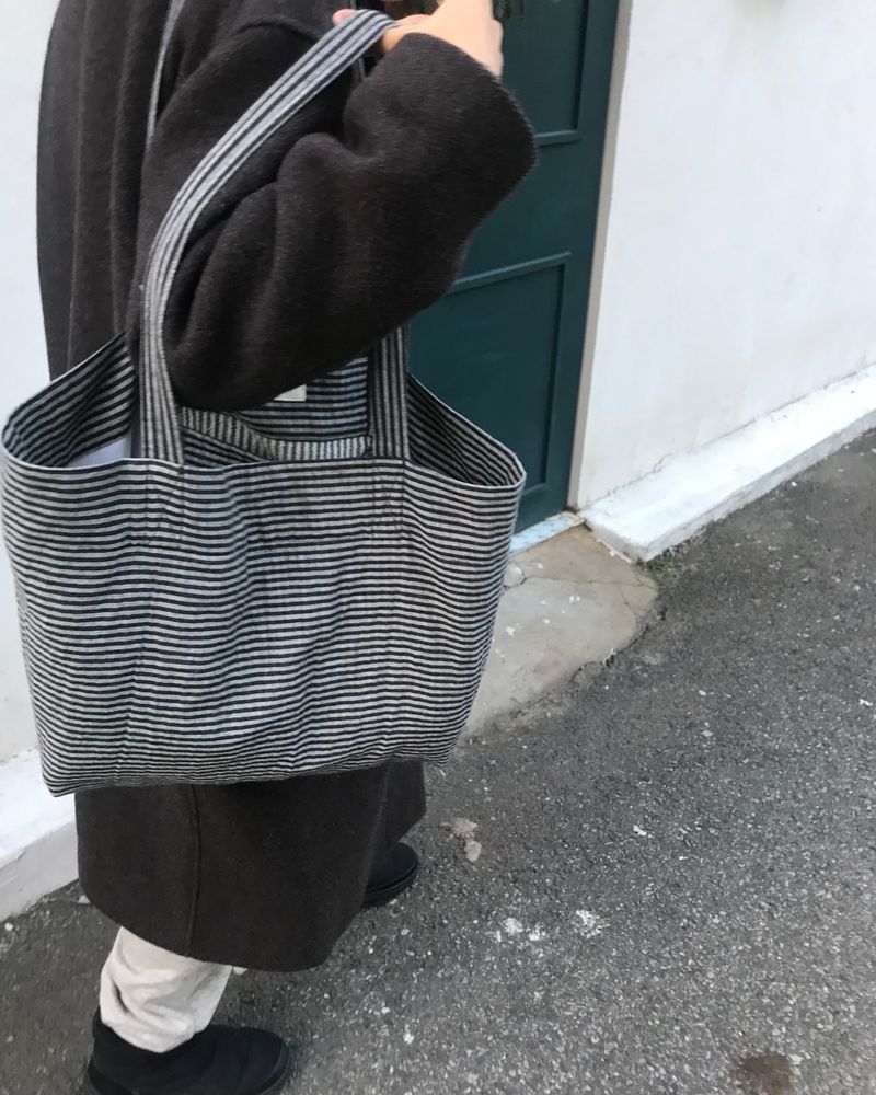 WideBand Bag (Big) - Grayish Piglet