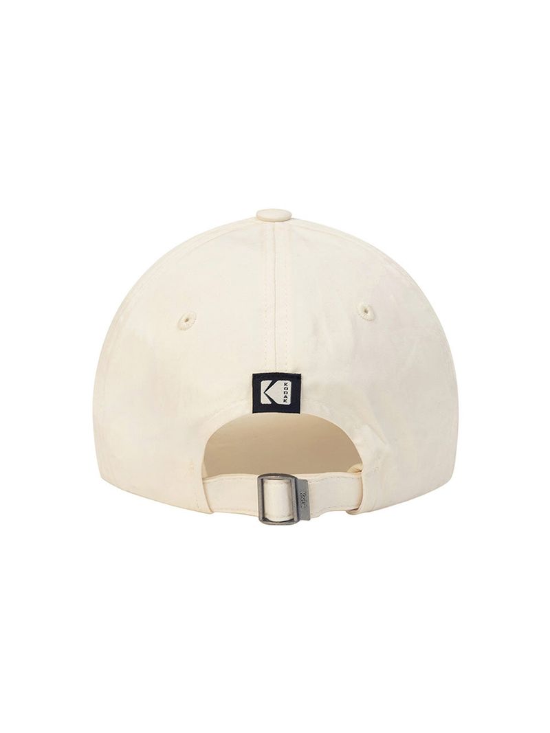 WOVEN RELAX FIT BALL CAP【IVORY】