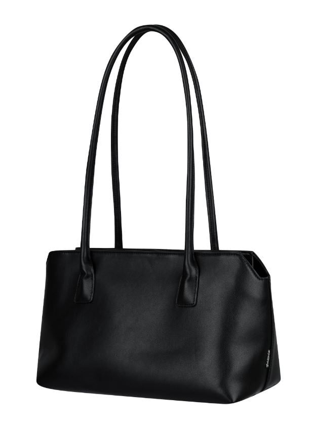 PALEJADE（ペールジェイド）の「Basic Square Shoulder Bag - Black Leather（Bags）」