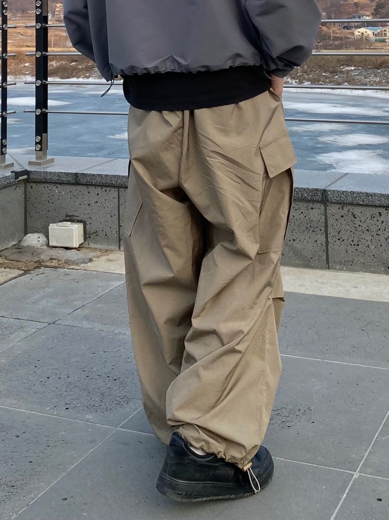 Spring Cargo Balloon Pants 3C