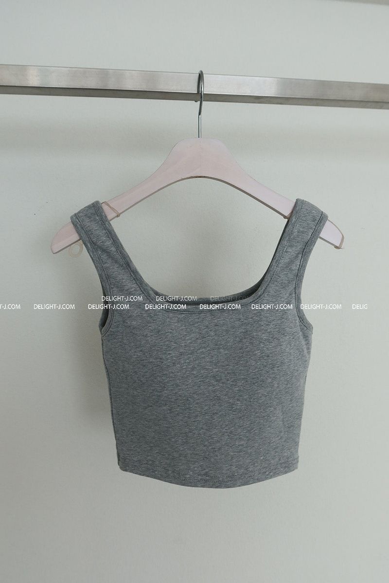 Bra cap napping cropped sleeveless