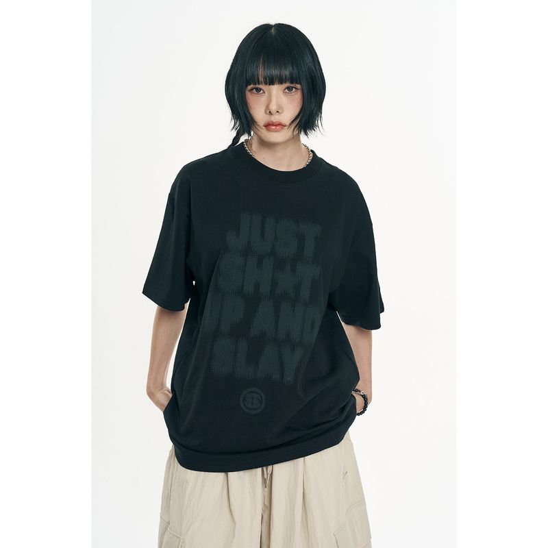 Kandi Blur Short Sleeve - Black