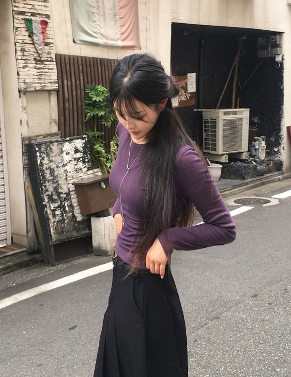 [Belt Set] ムレム ピンタック ミディスカート