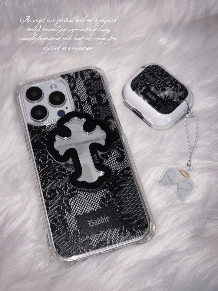 [magsafe]Cross Mirror Tok Black 