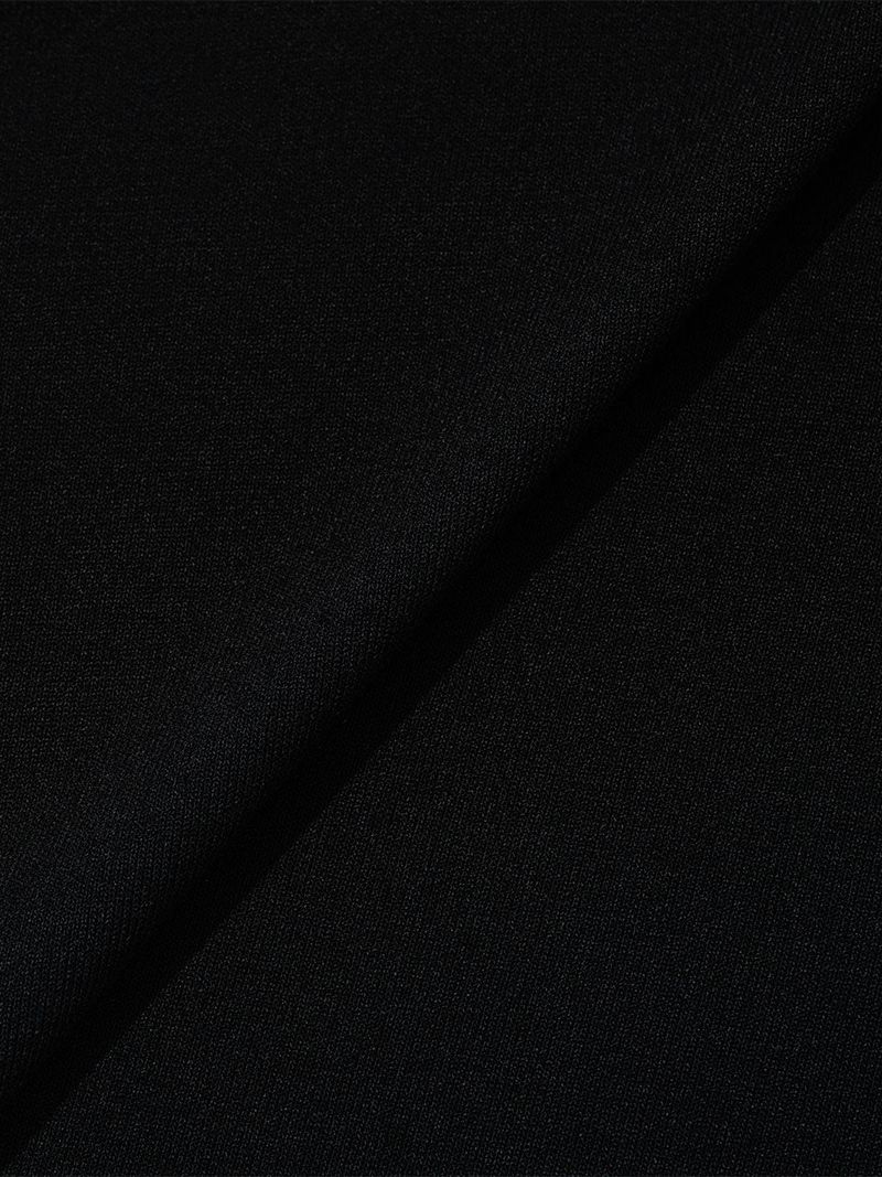 SOFT CONTRAST FLARE SKIRT(BLACK)