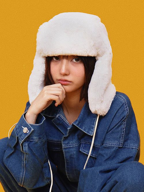 KUO（クーオ）の「fake fur over hat (3color)（Hats）」