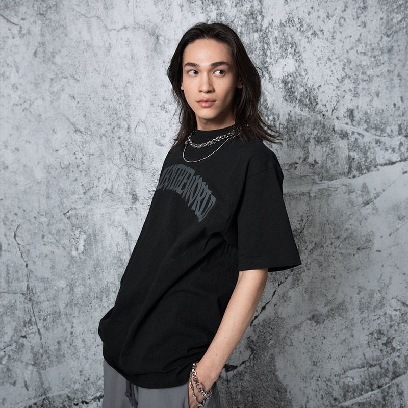Archi logo Basic T-shirt (BLACK)