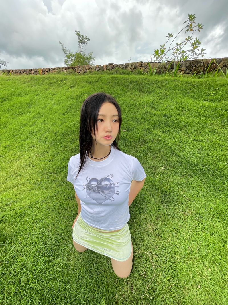 LEKIM(レキム)の「LEKIM 3D HEART T-SHIRT WHITE (WOMAN)(Tops)」