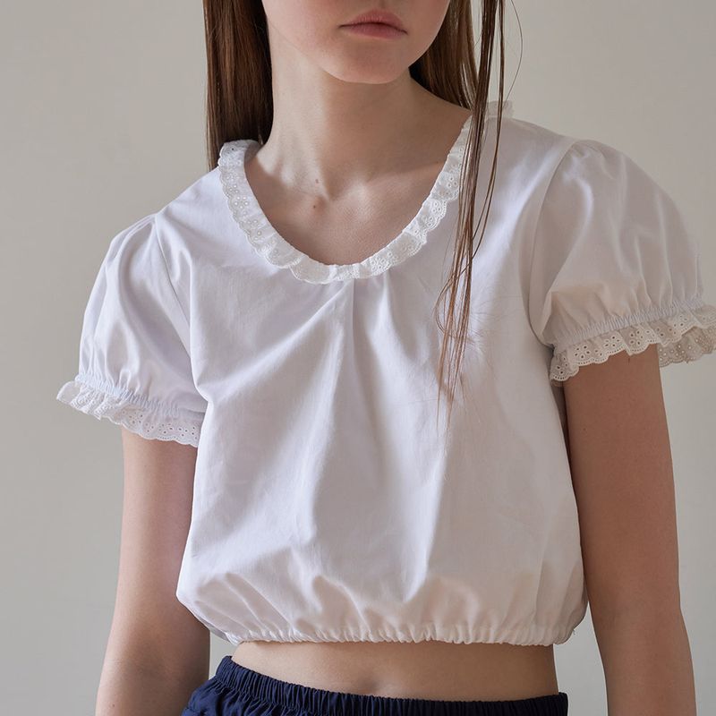 OVT-U(オーブイティーユー)の「Lace Simple Top(Tops)」