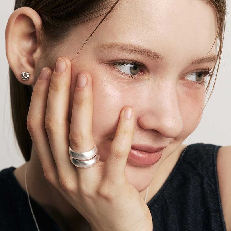 matte texture ring