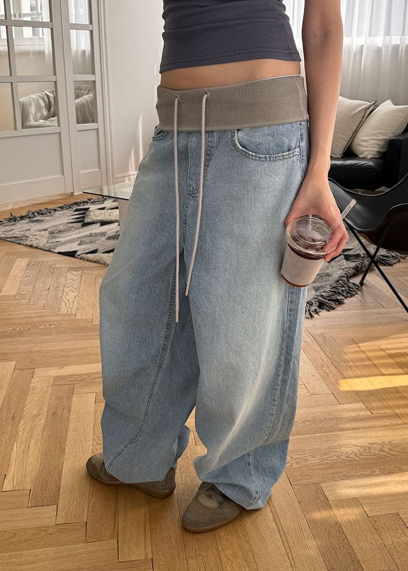 eon(イオエン)の「ICE RIB WIDE DENIM(Pants)」