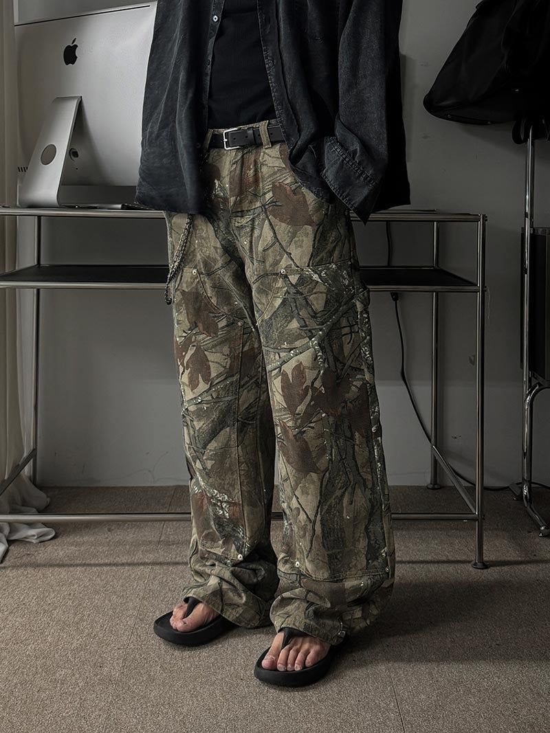 ASCLO Real Camouflage Carpenter Pants
