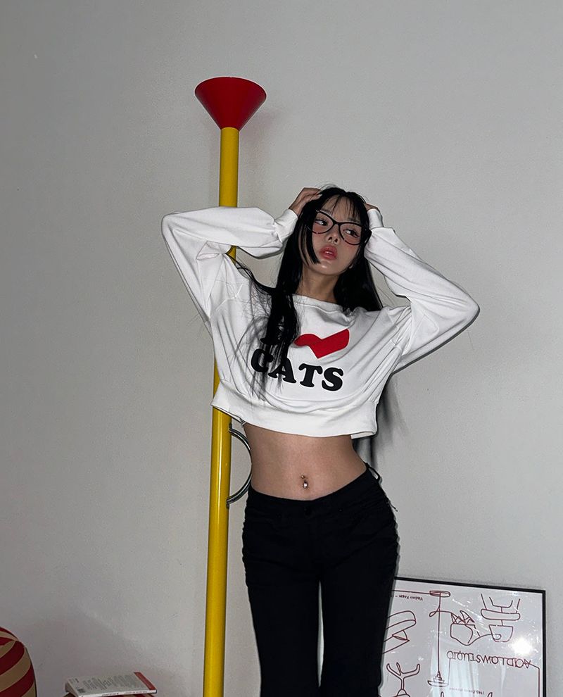 Pelvic Shirring Low-rise Bootcut Pants