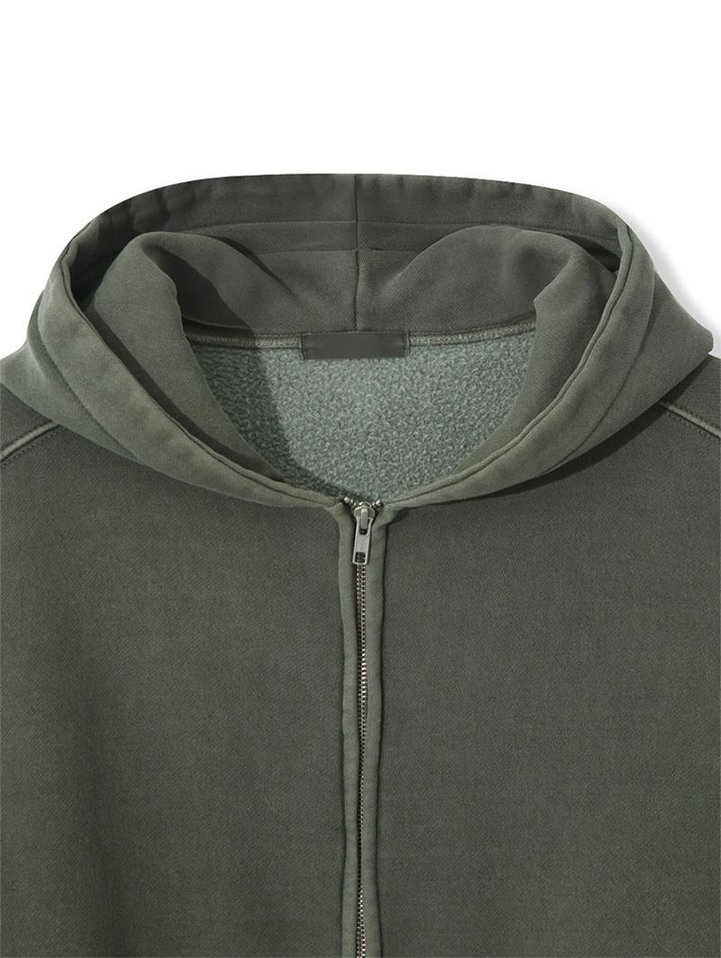 PIGMENT HOOD ZIP-UP (3C)