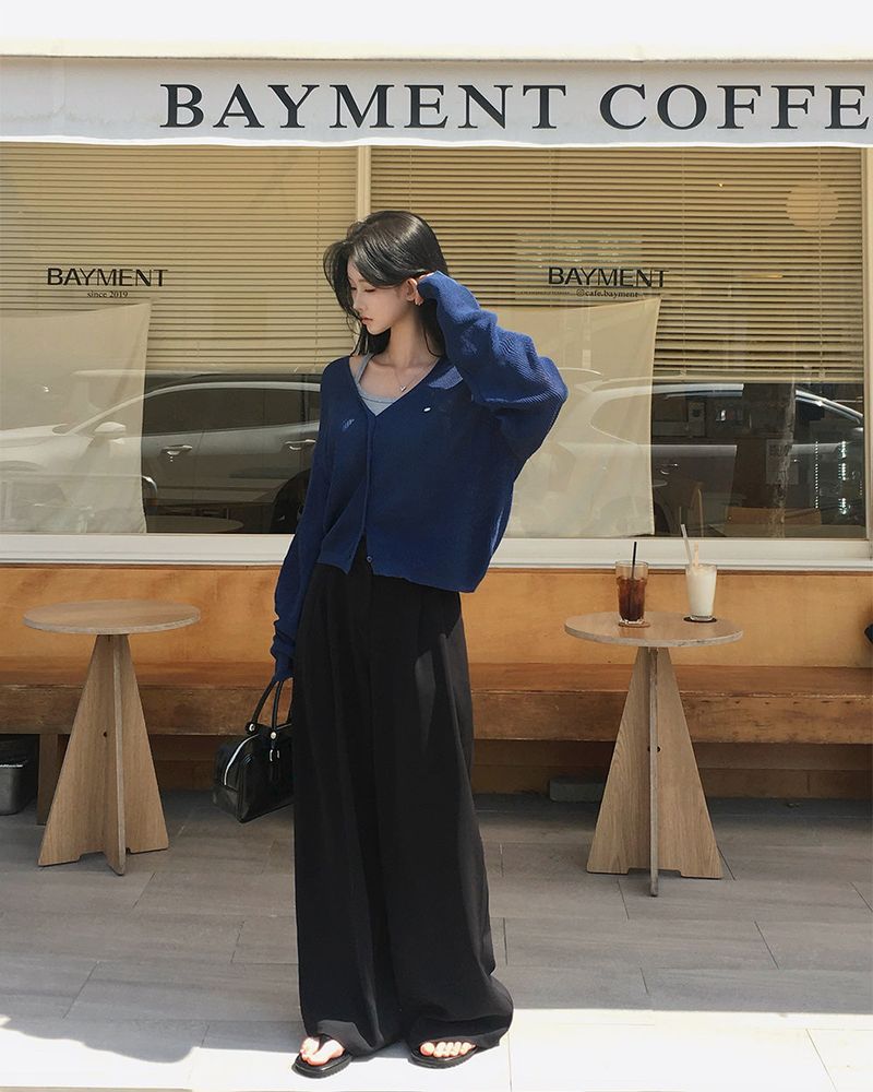[MADE] Summer ver, double tack wide slacks pants