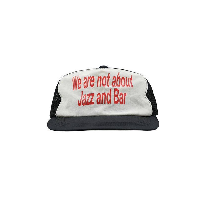 jazzandbar（ジャズアンドバー）の「ランナーキャップ - "We are not about jazz and bar"（帽子）」