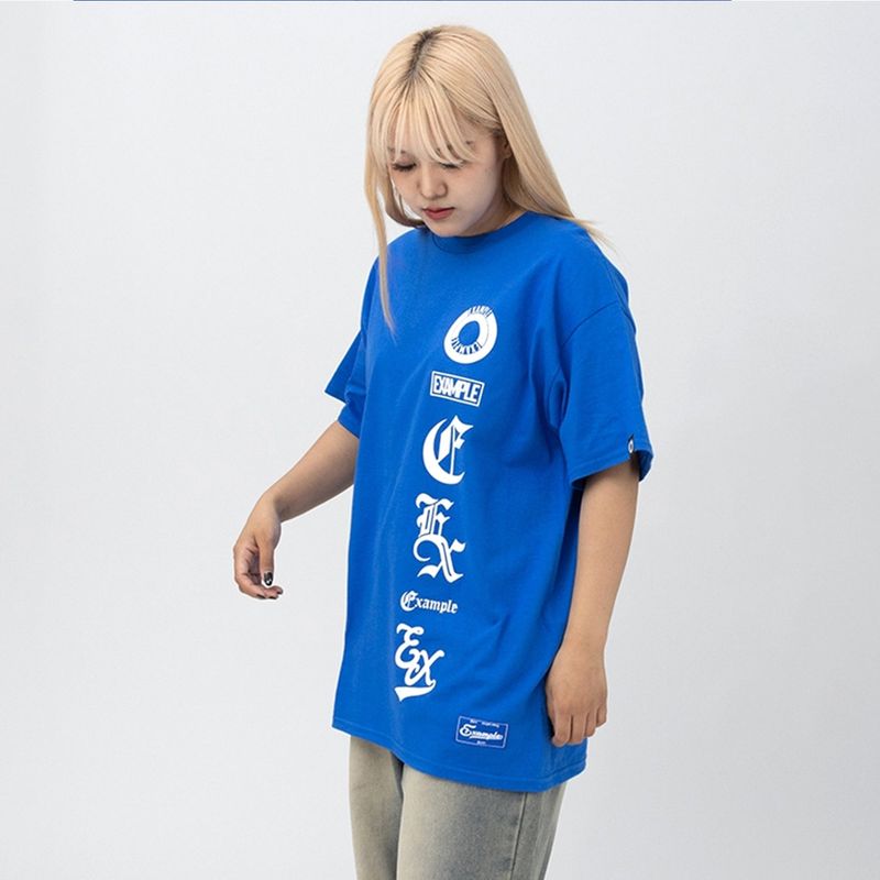 EXAMPLE STRAIGHT LOGO S/S TEE