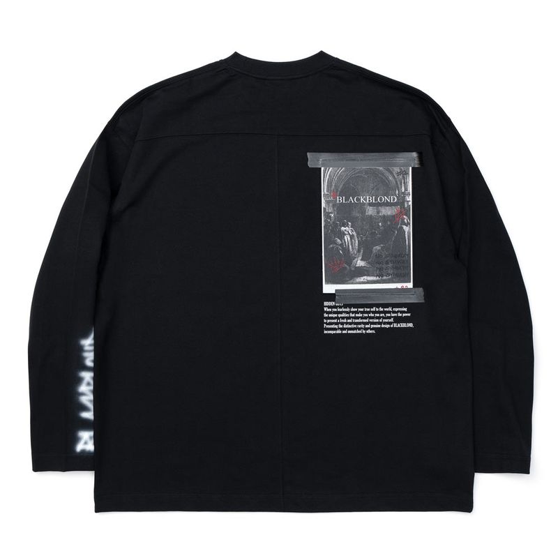 BBD 1982 ノーシンパシーロングTシャツ（ブラック）
